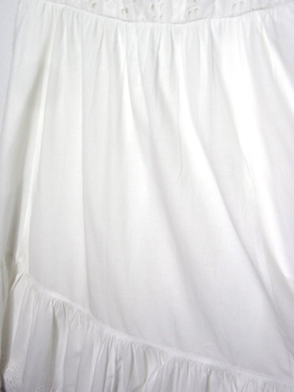 Torrid Size 2 18 20 NEW Spaghetti Strap White Eyelet Midi Dress Cotton Plus 2X - Picture 8 of 14